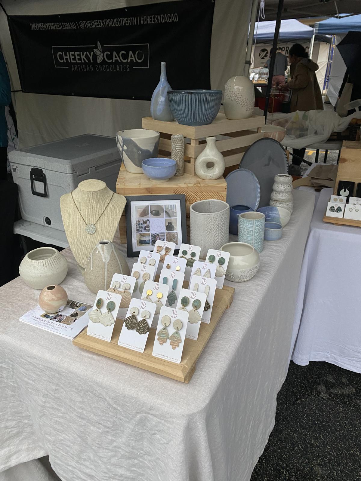 JS Handmade Ceramics Perth Makers Market